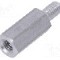 Distantier din aluminiu, 15mm, DREMEC - 236X15