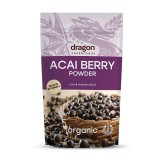 Pulbere Bio Acai Raw 75g Dragon Superfoods - Antioxidanti, Fibre, Sanatate