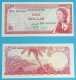 Statele Est Caraibeene 1 Dollar 1965 &#039;Ţărm&#039; aUNC+ serie: B83 691619 p13