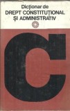 Cumpara ieftin Dictionar de drept constitutional si administrativ