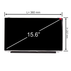 Display laptop, Acer, Aspire E5-532G-P8MR, 15.6 inch, LED, HD, 1366x768, slim, 30 pini, Second Hand
