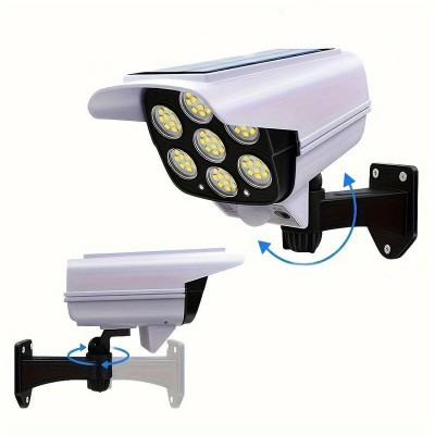 Lampa cu panou solar, QTY032, 77LED, 1.8W foto