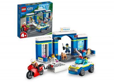 LEGO Urmarire la sectia de politie Quality Brand foto