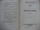 Cumpara ieftin Statutul Asociației pentru Transilvania , Sibiu , Hermannstadt , 1855