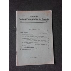 BULETINUL SOCIETATII NATURALISTILOR DIN ROMANIA NR.8/1936