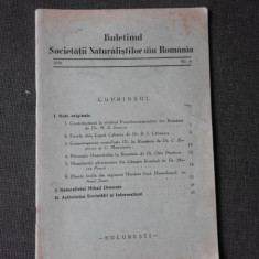 BULETINUL SOCIETATII NATURALISTILOR DIN ROMANIA NR.8/1936