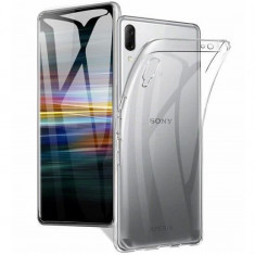 Husa Sony Xperia L3 Iberry TPU UltraSlim Transparent foto