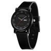 Ceas Copii Sanda 3225 Negru , Design Fashion, Analog, Afisaj Data, Rezistent la Apa 3ATM