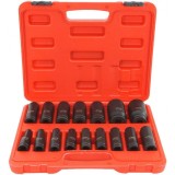 Set chei tubulare lungi 1/2, 10-32 mm, 16 piese, otel forjat