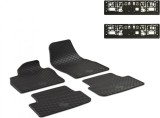 Set Covorase Auto Cauciuc Umbrella Pentru Seat Ibiza (2017-), Arona (2017-), Volkswagen Polo (2017-), Audi A1 (2018-) + Suport Numar Inmatriculare Meg