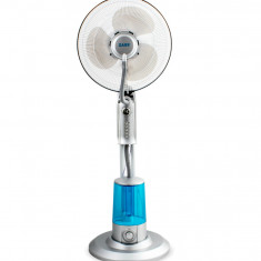 Ventilator cu pulverizare apa Zass ZMF 01 Silver, 75W, 3.2L, 3 trepte - RESIGILAT