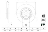 BOSCH 0 986 479 062 Disc frana