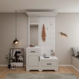 Cumpara ieftin Cuier ZQD 109 Alb 113x43x205 cm