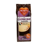 Cumpara ieftin Cappuccino Hearts Amaretto Bautura Instant Aroma Migdale Vanilie Cremoasa 1Kg