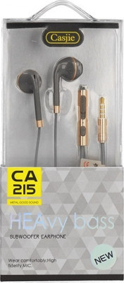 Casti Handsfree CA-215 White-Silver foto