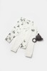 Set 2 pantaloni Panda, BabyCosy, 50%bumbac+50% bambus (Marime: 3-6 Luni)