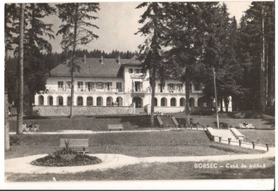 CPIB 17454 CARTE POSTALA - BORSEC. CASA DE ODIHNA, RPR foto