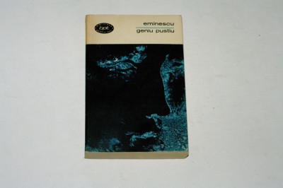 Geniu pustiu - Eminescu 1966 foto