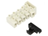 Regletă de conexiuni terminale cu șurub 2,5mm2 450V 5 piste