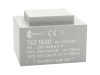 Transformator &Icirc;ncapsulat 16VA 230V 24V BREVE TUFVASSONS Montare PCB Model TEZ16/D230/24-24V