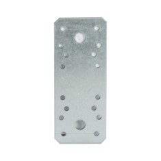 Element de imbinare plat, Vormann 103902 000, pentru constructii lemn, din tabla de otel zincat, 55 x 136 mm foto