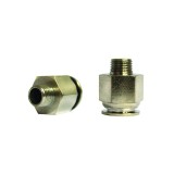 Mufa rapida dreapta din metal fi 14 cu surub metalic 1/4