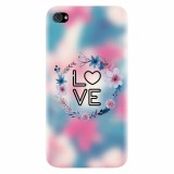 Husa silicon pentru Apple Iphone 4 / 4S, Love 001