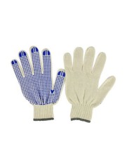 Set 2 Manusi din bumbac cu palma intarita JBM