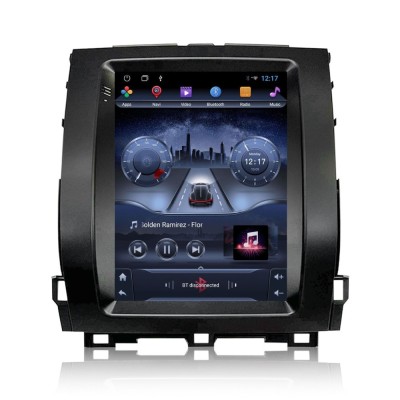Navigatie dedicata cu Android tip tesla Toyota Land Cruiser Prado J120 2002 - foto