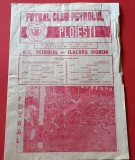 Program meci fotbal PETROLUL PLOIESTI - &quot;FLACARA&quot; MORENI (31.05.1981)