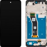 Display cu Touchscreen Motorola Moto G04, cu Rama, Negru, Service Pack 5D68C23890