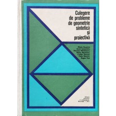 Culegere De Probleme De Geometrie Sintetica Si Proiectiva - Maria Huschitt Aurel Ioanoviciu Nicolae Mihaileanu, F910