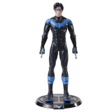 Cumpara ieftin Figurina articulata IdeallStore&reg;, Mighty Nightwing, editie de colectie, 18 cm, stativ inclus