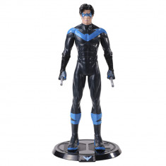 Figurina articulata IdeallStore®, Mighty Nightwing, editie de colectie, 18 cm, stativ inclus