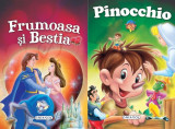 Cumpara ieftin 2 Povesti: Frumoasa si Bestia si Pinocchio |