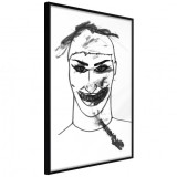 Cumpara ieftin Poster - Scary Clown, cu Ramă neagră, 30x45 cm