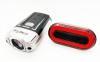 Set far fata/spate biciclete 110C, cu fir pentru dinam in butuc Cod:L277