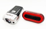 Set far fata/spate biciclete 110C, cu fir pentru dinam in butuc Cod:L277