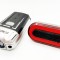 Set far fata/spate biciclete 110C, cu fir pentru dinam in butuc Cod:L277