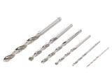 Set Burghie Metal HSS-E Cobalt 6 Bucăți