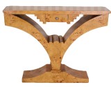 Consola Art Deco din lemn masiv furniruit CAT034b