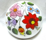 CASETA PORTELAN KALOCSA UNGARIA CU DECOR FLORAL MANUAL