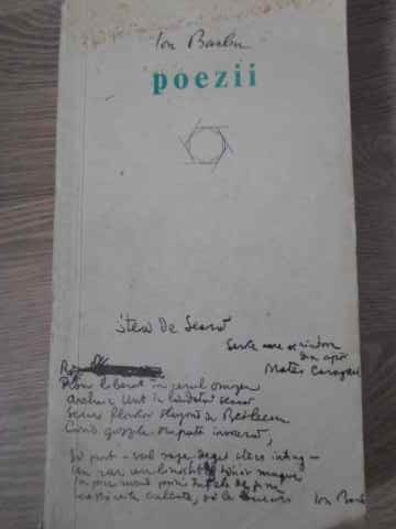 POEZII EDITIE INGRIJITA DE ROMULUS VULPESCU-ION BARBU-228942