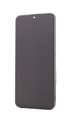 LCD Samsung Galaxy S22+ 5G S906, Negru + Rama, Incell