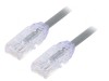 Patch Cord UTP Cat6a 0.5m Gri