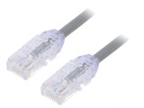 Patch Cord UTP Cat6a 0.5m Gri