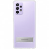 Husa TPU Samsung Galaxy A52, Standing Cover, Transparenta EF-JA525CTEGWW