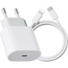 Incarcator Rapid 20W cu Cablu Lightning, Compatibil iPhone 14/13/12/11/Pro/Max, iPad, AirPods, Protectie Supraincalzire