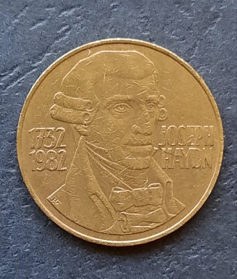 20 Schilling &amp;quot;Joseph Haydn&amp;quot; 1982, Austria - A 3411 foto