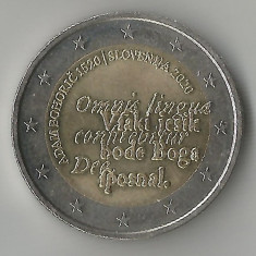 Slovenia, 2 euro de circulatie, 2020, UNC
